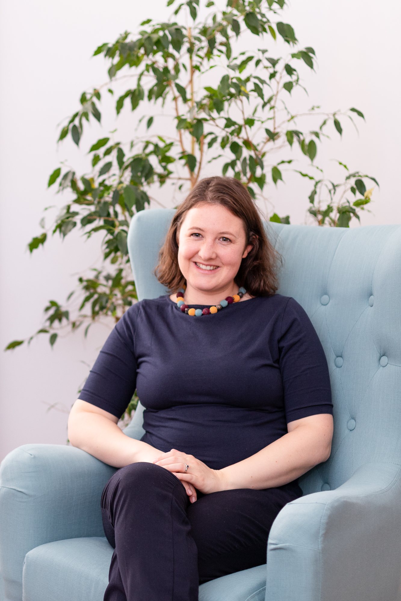 Julia Kunz im Therapieraum